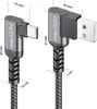 deleyCON 1,5m USB C Kabel 2x Winkel 90 Grad USB-A auf USB-C Produktbild-Vorschau 2