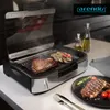Arendo Gourmet grill da tavolo con copertura in vetro - Anteprima dell’immagine prodotto 5