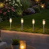 LED Solar Wegleuchten - Gartenleuchten mit Erdspieß - H: Produktbild-Vorschau 4