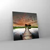 Bilder auf glas - Asien brücke see natur - 60x60cm - Produktbild-Vorschau 4