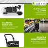 Juskys Einkaufstrolley 3in1 mit 2 Rollen für Shopping - 56 Produktbild-Vorschau 3