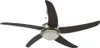 vidaXL Dekorativer Deckenventilator mit Licht 128 cm Braun Produktbild-Vorschau 3