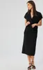 Stylove Midikleid für Frauen Ivoron S363 schwarz L Produktbild-Vorschau 4