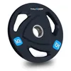 THUNDER® Disque d'haltères olympique | 15kg | Noir | Fonte Voir les images du produit 1