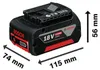 Pack 2 Batteries 5,0 Ah BOSCH 1600A00B8J GBA 18V + Chargeur Voir les images du produit 30