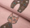 BRUBAKER Cashmirillo Damen Schal mit Katzen Muster - 70 x Produktbild-Vorschau 6