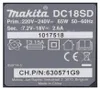 Makita DC18SD, Ładowarka do baterii, Makita, Niebieski, Podgląd zdjęcia produktu 4