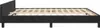 vidaXL Bettgestell ohne Matratze Schwarz 160x200 cm Samt Produktbild-Vorschau 5