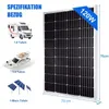 360W Solar Set Solarpanel Solarmodul 3X120W 12V Solaranlage Produktbild-Vorschau 4