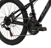 Rower górski MTB 24 cale KORROS Czarny Huffy dla chłopca Podgląd zdjęcia produktu 7