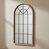 Großer dekorativer Wandspiegel ARCUS, 110 x 56 cm Produktbild-Vorschau 3
