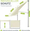 Juskys Klemmmarkise Kapstadt 250x120 cm - Höhenverstellbar, Produktbild-Vorschau 5
