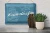 Blechschild Spruch 30x20cm Heimathafen Wanddeko Produktbild-Vorschau 4