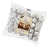 30 tea light Ø 39 mm - 22 mm bianco - a lunga durata 8 h Anteprima dell’immagine prodotto 1