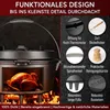 Gusskönig Dutch Oven 12 l mit Füßen 2in1 Deckelheber und Produktbild-Vorschau 4