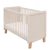 Baby-Delux Babybett Kinderbett 60x120 Lou Kaschmir-Beige Produktbild-Vorschau 3