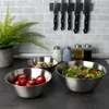 com-four® 3-teiliges Schüssel-Set aus Edelstahl - Produktbild-Vorschau 4