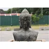 Wunderschöne Buddha Büste aus Steinguss perfekt für ihren Produktbild-Vorschau 2
