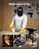 Veste de soudeur VEVOR - Grande veste de soudeur ignifugée Voir les images du produit 6