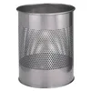 DURABLE Papierkorb Metall 15L rund, 331023 silber Produktbild-Vorschau 8