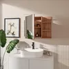 Eiche Sonoma Badezimmerschrank mit LED Beleuchtung, B:60 x Produktbild-Vorschau 3