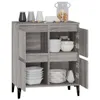Sideboard Grau Sonoma 60x35x70 cm Holzwerkstoff , Kommoden Produktbild-Vorschau 5
