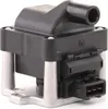 A close-up shot of a black and silver car ignition coil. Produktbild-Vorschau