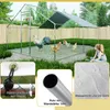 3x4x2m Hühnerstall mit Sicherheitsschloss und Wasserdichtes Produktbild-Vorschau 6
