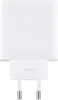 A white USB-C charger with two prongs for a power outlet. Voir les images du produit