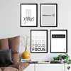 4er Poster Set Premium Bilder Motivation Spruch Kunstdruck Produktbild-Vorschau 2
