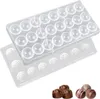 2 Stück Transparent Schokoladenform Loch Schokolade Form Produktbild-Vorschau 1