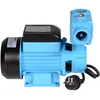 A blue water pump with a black motor and electrical plug, photographed against a white background. Podgląd zdjęcia produktu
