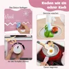 GOPLUS Eck Kinderküche, Spielküche für Kinder mit Lichtern Produktbild-Vorschau 3