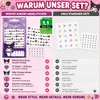 Kuromi Nagelsticker Set – 72 Sticker + 24 Steinchen – Produktbild-Vorschau 6