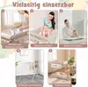 A collage of images showing different uses of a baby changing table. Produktbild-Vorschau