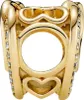Pandora Charm 769270C01 Sparkling Entwined Hearts 14k gold Produktbild-Vorschau 7