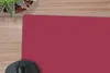 MuchoWow® Mauspad Mousepad Rot - Einfarbig 60x30 cm - Produktbild-Vorschau 2