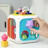 Sensory Cube Educational Sorter MONTESSORI 7in1 Zimbeln Produktbild-Vorschau 10