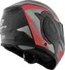 Bogotto FS-X600 Atyr casque pliable, noir mat/gris/rouge, L Voir les images du produit 4