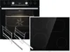 Black Set 4 Heissluft Einbauherdset Produktbild-Vorschau 22
