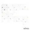 Several white climbing holds arranged on a white background. Podgląd zdjęcia produktu