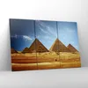 Bild auf Leinwand - Leinwandbild - Pyramide Wüste Sand - Produktbild-Vorschau 4