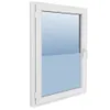 Fensterfolie Matt Grau 0,9x10 m PVC Produktbild-Vorschau 4