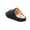 A single blue sandal is shown from a diagonal rear view against a white background. Produktbild-Vorschau