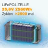 SolarV ®   Lithium Batterie LiFePO4 Batterien 25,6V 100Ah - Produktbild-Vorschau 11