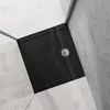 doporro Piatto Doccia 70x80 Rettangolare in Acrilico Nero H Anteprima dell’immagine prodotto 2