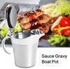 750ml Thermo-Sauciere mit Klappdeckel, 304 Edelstahl Produktbild-Vorschau 5