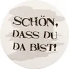 Sovie HORECA Bierdeckel Schön das Du da bist/Schön dass wir Produktbild-Vorschau 1