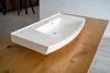 Aufsatzwaschbecken, abgerundet, weiß, 100,5x50,5 cm Produktbild-Vorschau 5
