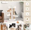 87cm škrabadlo z masivního dřeva vícevrstvé centrum pro Náhled obrázku produktu 3